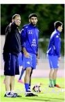 غروس يغلق التدريب قبل الهلال