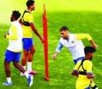 الهلال يستعد لضمك والحافظ جاهز