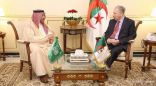 سفير المملكة لدى الجزائر يلتقي برئيس مجلس الأمة الجزائري