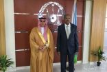 السفير المطر يلتقي وزير الشؤون الخارجية والتعاون الدولي الجيبوتي