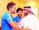 الجابر يحضر التدريب الأول للهلال وينتظر رد فابيو