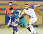 النصر يكسب ودية الشعلة بهدف الشهري