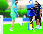 غوميز والبريك ينعشان تدريبات الهلال